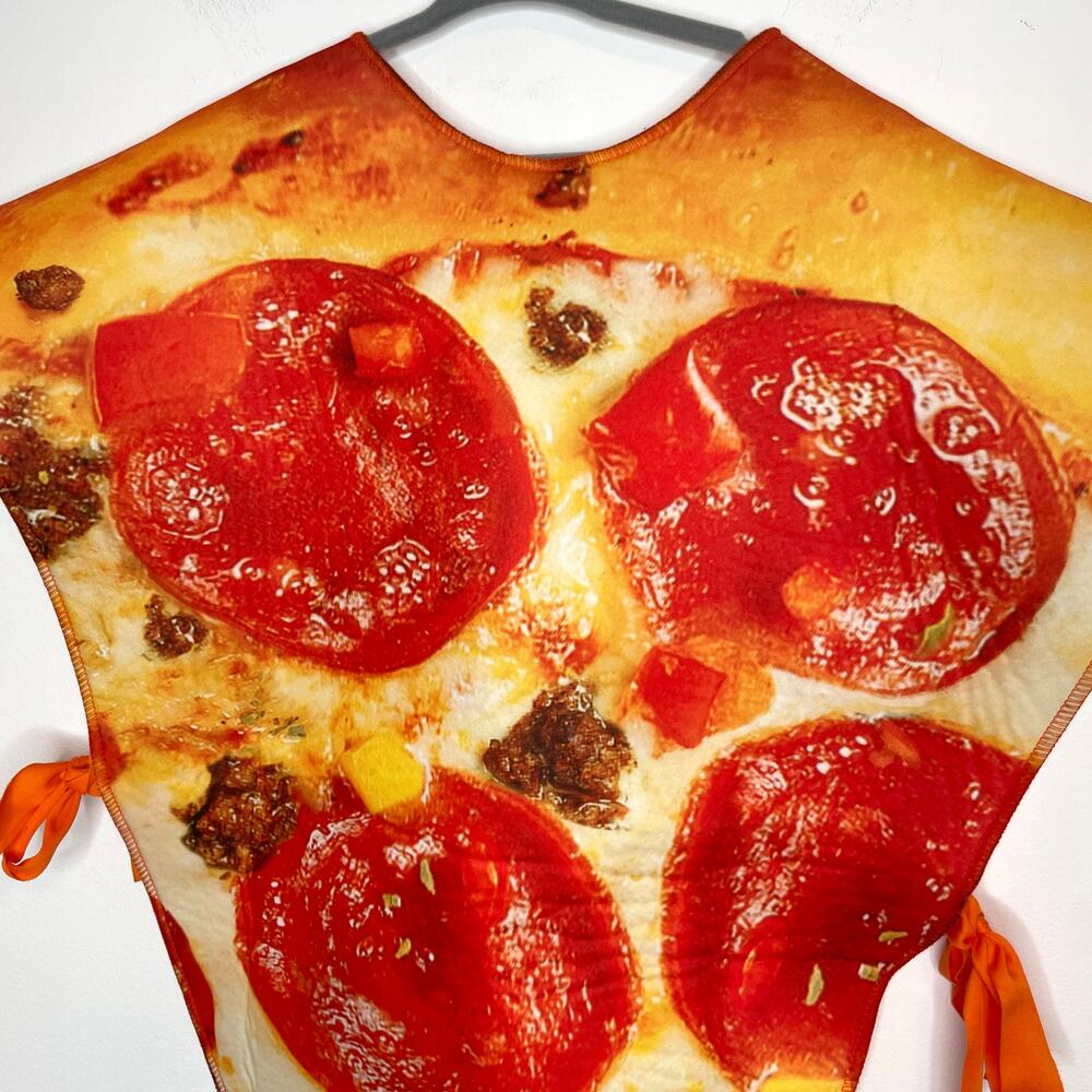 Spooktacular Creations Kids Unisex Pepperoni Pizza Costume Size Small 5-7 - Picture 5 of 11
